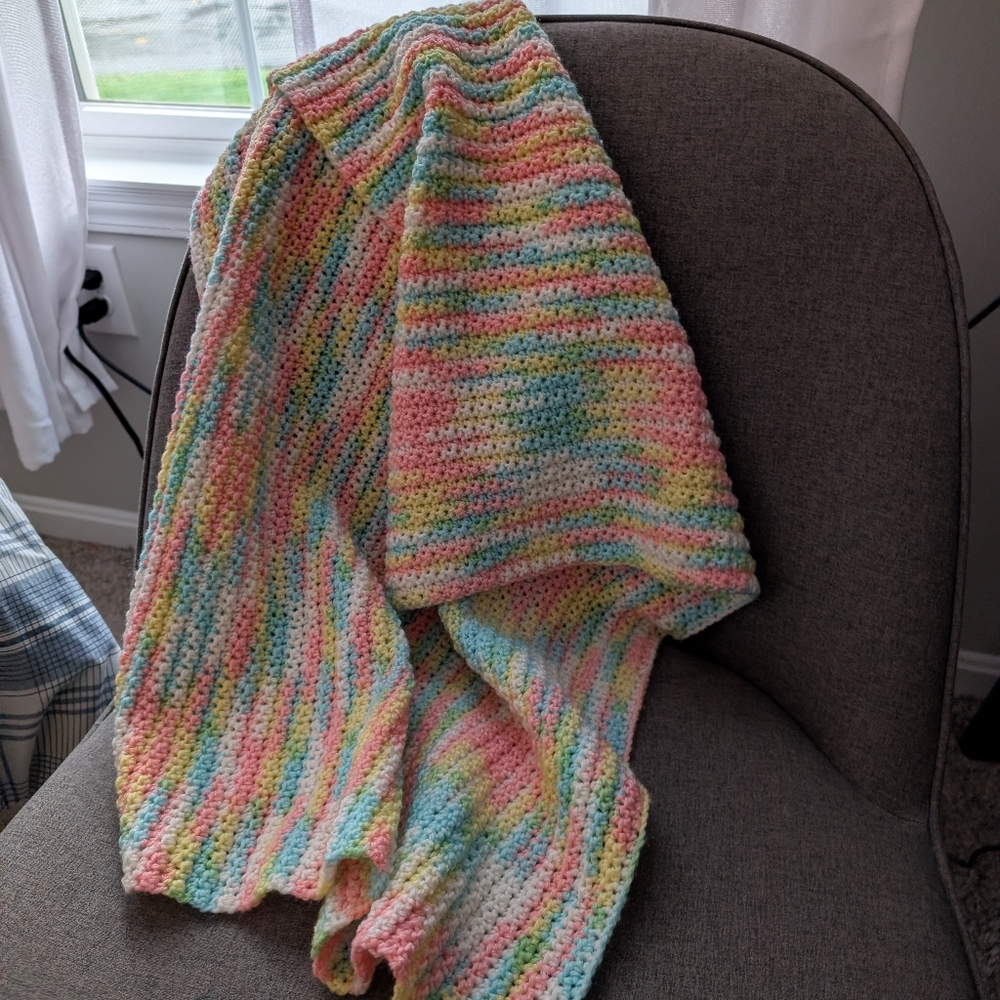 Handmade Baby Blanket Bundle | Baby Book | Afghan | Guess How Much I Love You - Picture 5 of 6